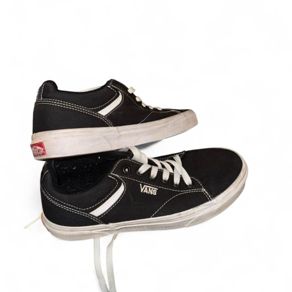 Vans Classic Black and White Low-Tops